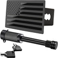 American Flag Trailer Hitch Cover 