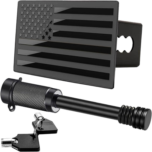 American Flag Trailer Hitch Cover 
