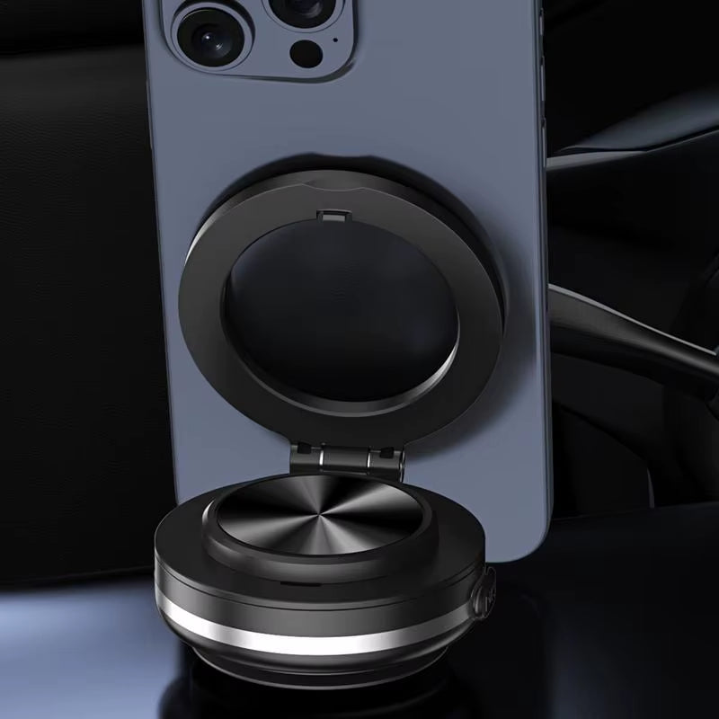 Magnetic Phone Mount - Vacuum Double-Sided - 360 Rotation 