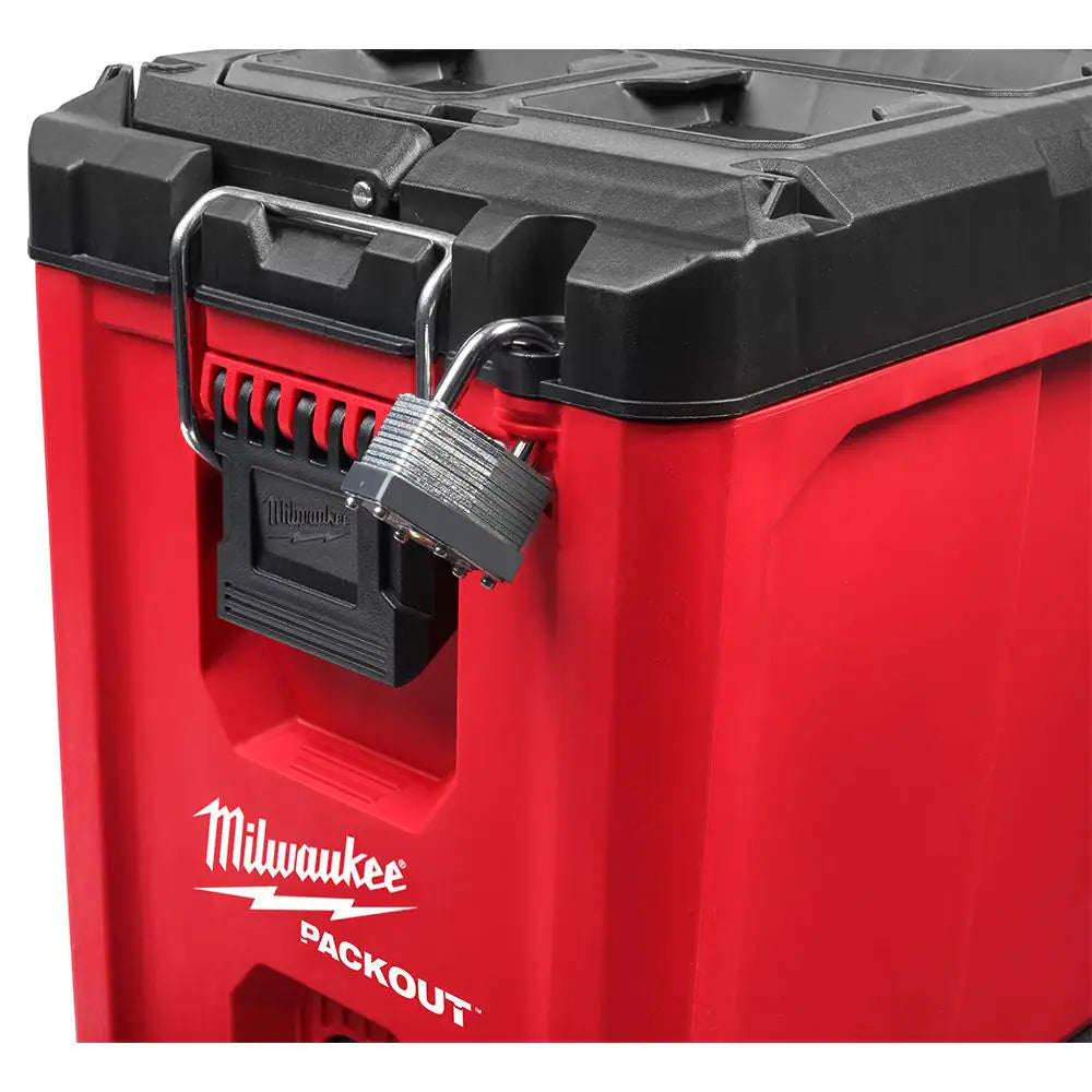 PACKOUT 10 In. Compact Portable Tool Box with Adjustable Dividers and Interior Storage Tray