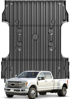 3D TPE Pickup Truck Bed Mat, Compatible with 2017-2024 Ford F-250/F-350/F-