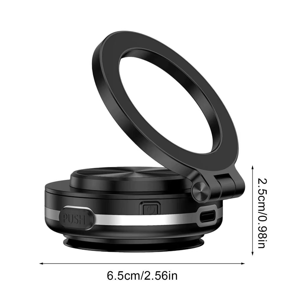 Magnetic Phone Mount - Vacuum Double-Sided - 360 Rotation 