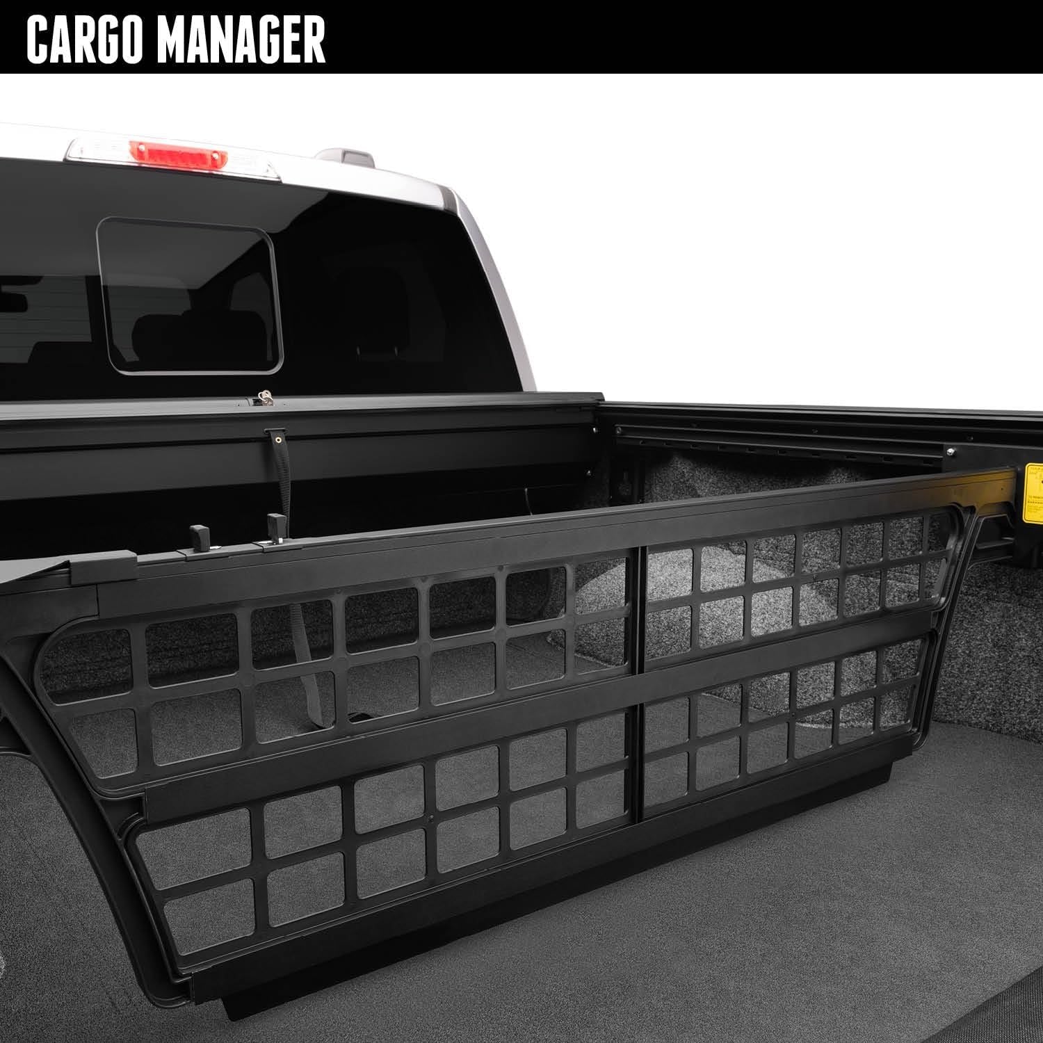 Realtruck  Cargo Manager Truck Bed Organizer | CM448 | Fits 2009 - 2018, 2019 - 2020 Classic Dodge Ram 1500/2500/3500 6' 4" Bed (76.3")