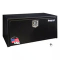 15 X 13 X 36 In. Black Steel Underbody Truck Box with T-Handle