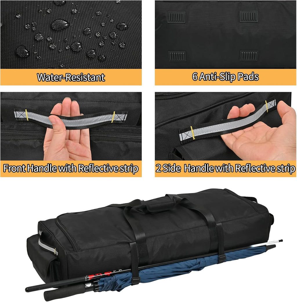 Under Seat Storage Bag Compatible with Supercrew Cab,Truck Underseat Organizers