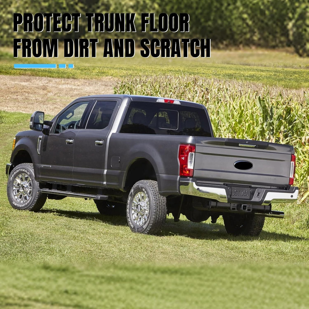 3D TPE Pickup Truck Bed Mat, Compatible with 2017-2024 Ford F-250/F-350/F-