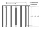 Toyota Tundra Bed Rack - DRIFTR Topper Add-on