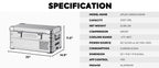 ICECO APL20 Light Duty Aluminum Freezer Single Zone 20 LT