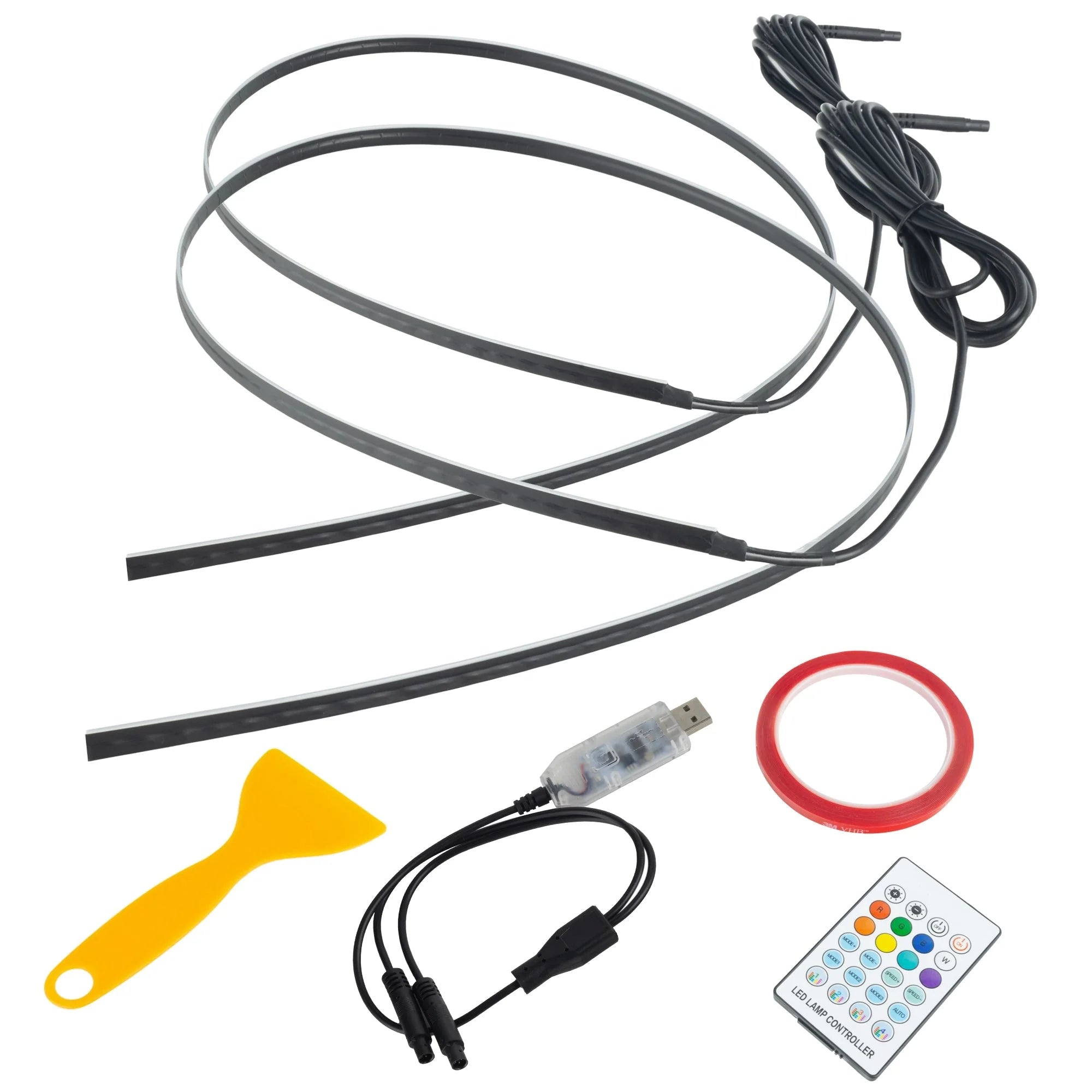 2018-2023 Jeep Wrangler JL/Gladiator JT Dynamic ColorSHIFT LED Interior Dash Board Kit