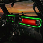 2018-2023 Jeep Wrangler JL/Gladiator JT Dynamic ColorSHIFT LED Interior Dash Board Kit