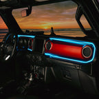 2018-2023 Jeep Wrangler JL/Gladiator JT Dynamic ColorSHIFT LED Interior Dash Board Kit