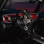 2018-2023 Jeep Wrangler JL/Gladiator JT Dynamic ColorSHIFT LED Interior Dash Board Kit