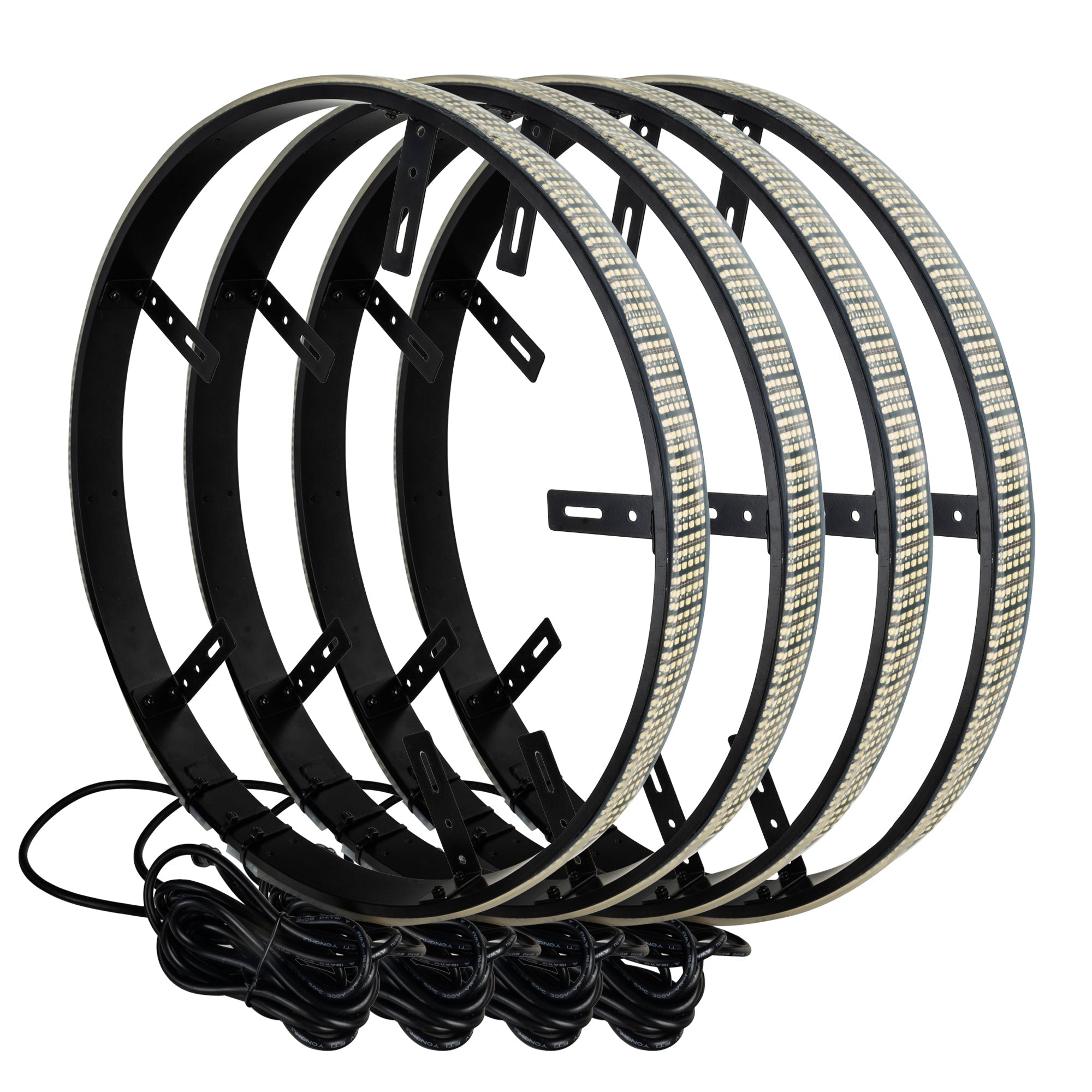 XTREME Illumination 5-Row LED Wheel Rings- WHITE - PRE-ORDER