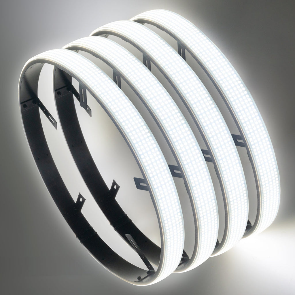XTREME Illumination 5-Row LED Wheel Rings- WHITE - PRE-ORDER