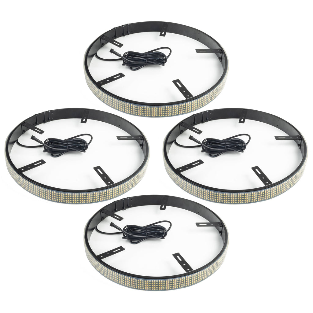 XTREME Illumination 5-Row LED Wheel Rings- WHITE - PRE-ORDER