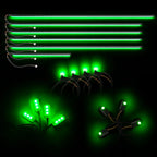 Dynamic ColorSHIFT 18-Piece Universal LED Interior Kit - Bluetooth Multi-Zone Lighting
