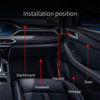 Dynamic ColorSHIFT 18-Piece Universal LED Interior Kit - Bluetooth Multi-Zone Lighting