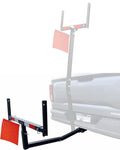 Maxxhaul 70231 Hitch Mount Pick up Truck Bed Extender for Ladder, Rack