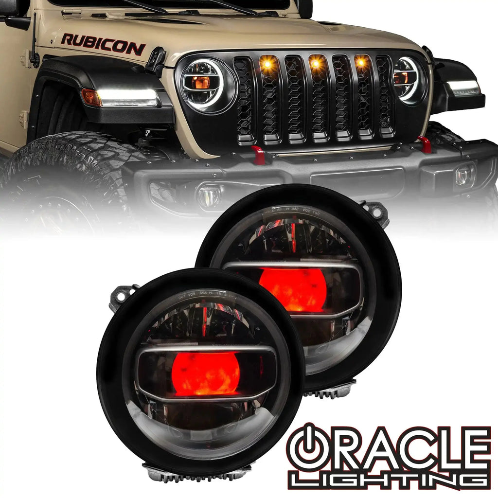 ORACLE Lighting "Demon Eye" ColorSHIFT Projector Illumination Kit - Jeep Gladiator