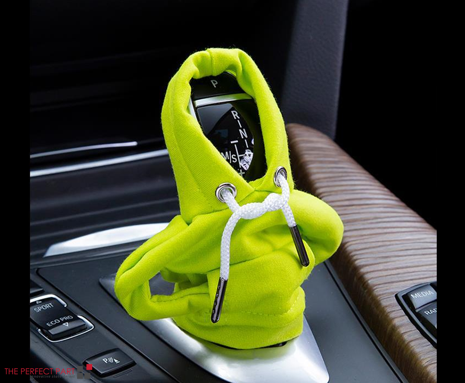 Car Gear Shift Cover Mini Hoodie Gear Shift Cover for Car Shifter Interior Trim
