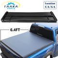 6.4' Quad Fold Tonneau Bed Cover for Dodge Ram 2002-2023