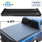6.4' Quad Fold Tonneau Bed Cover for Dodge Ram 2002-2023