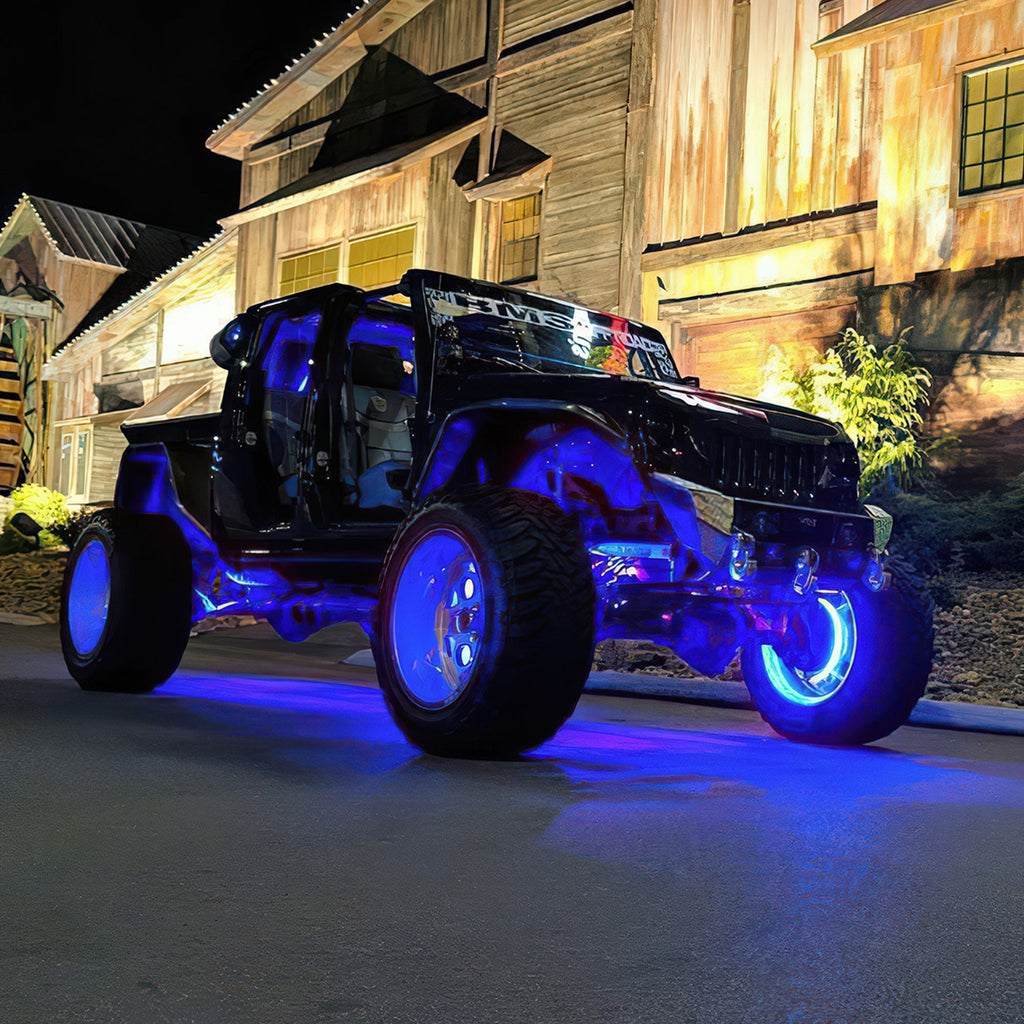 ORACLE Lighting LED Illuminated Wheel Rings - Single / Double Row LED