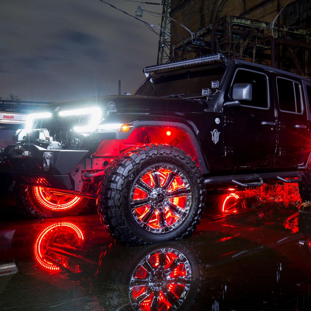 ORACLE Lighting LED Illuminated Wheel Rings - ColorSHIFT