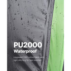 Waterproof Pickup Truck Tent for Camping - PU2000, Accommodates 2-3 Persons, Truck Bed Camper Shell with Expandable Awning