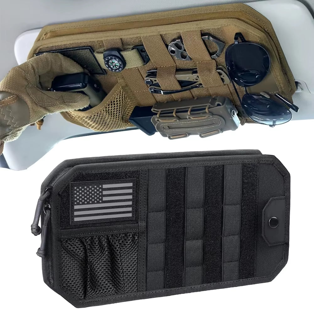 Sun Visor Organizer - Storage - Molle 