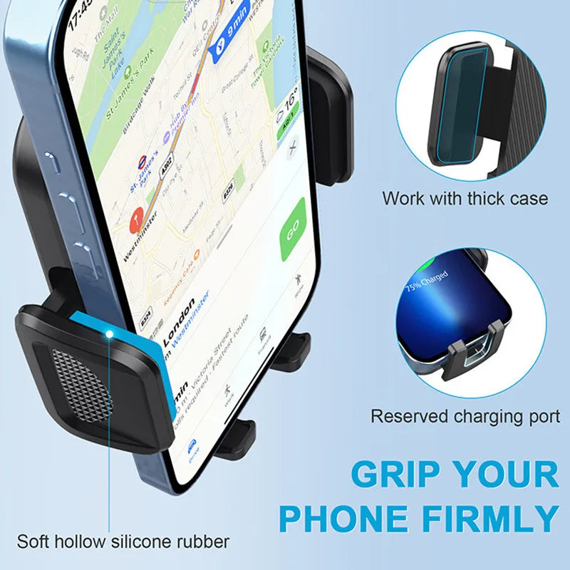 Phone Holder - Dashboard - Windshield - Suction Cup 