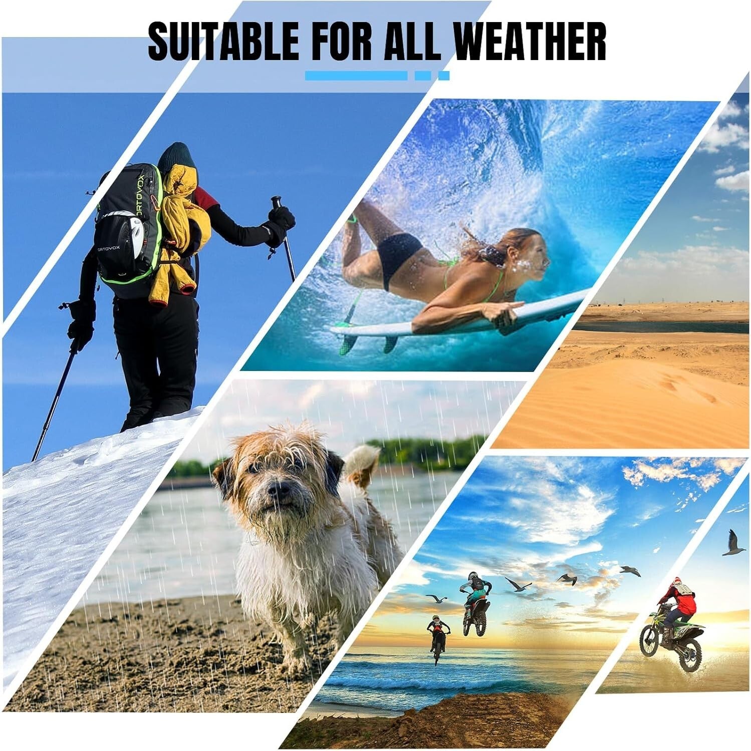 3D TPE Pickup Truck Bed Mat, Compatible with 2017-2024 Ford F-250/F-350/F-