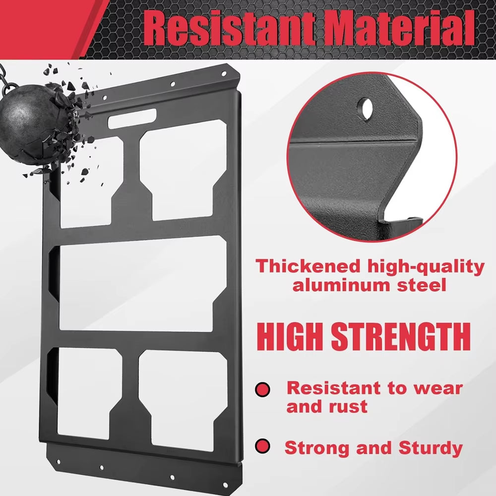 1Pcs Aluminum Mounting Plates Compatible with for Milwaukee Packout Toolbox Mounting Base Storage Toolbox Wall or Floor