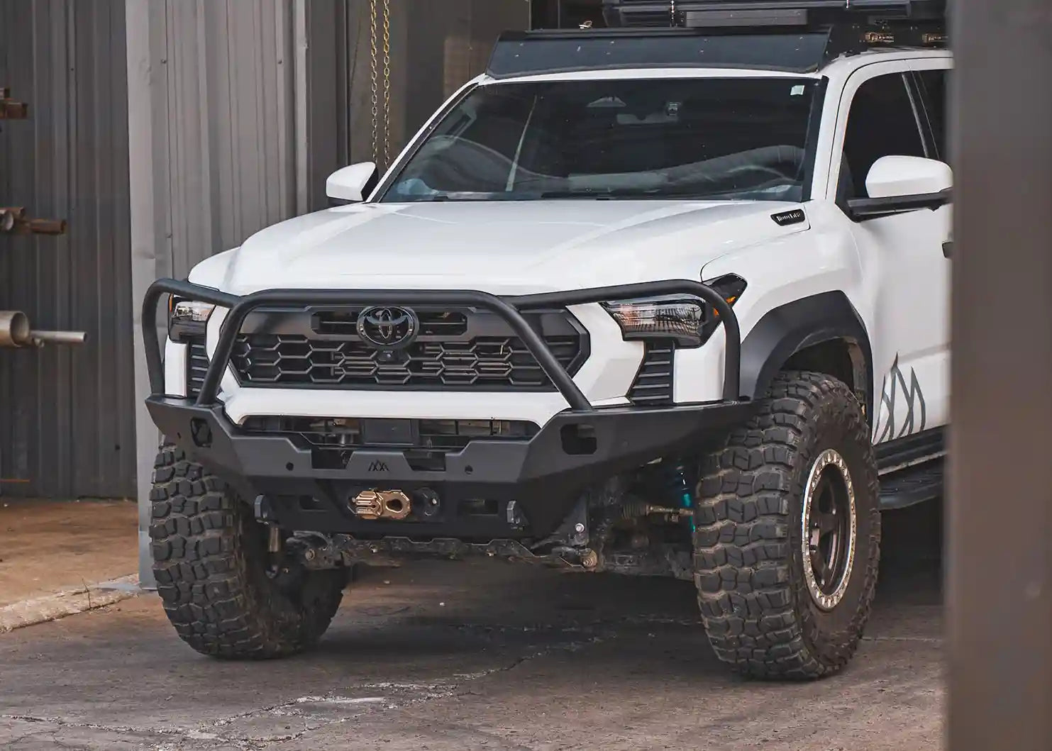 Hi-Lite Overland Toyota Tacoma Front Bumper 4th Gen (2024-2026) [Bull Bar]