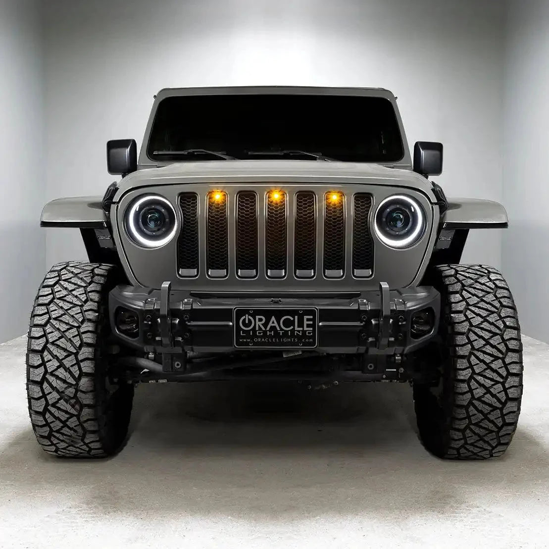 ORACLE Lighting Oculus™ Switchback Bi-LED Projector Headlights for Jeep Wrangler JL/ Gladiator JT