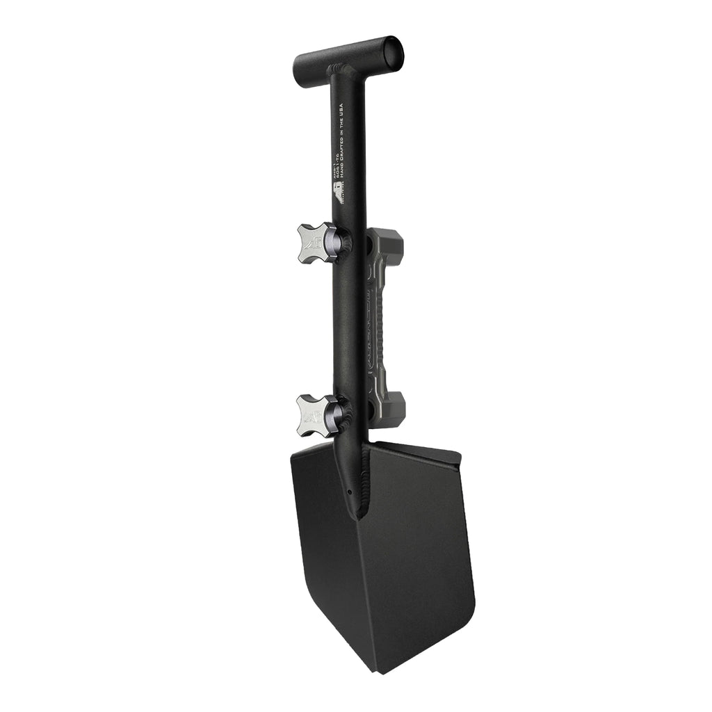 Shovel / Mount Combo - (Black Mini Shovel) 