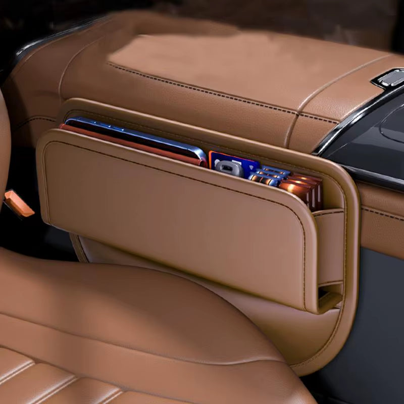 Storage - Console Side - Organizer - Seat Storage - Box Leather 