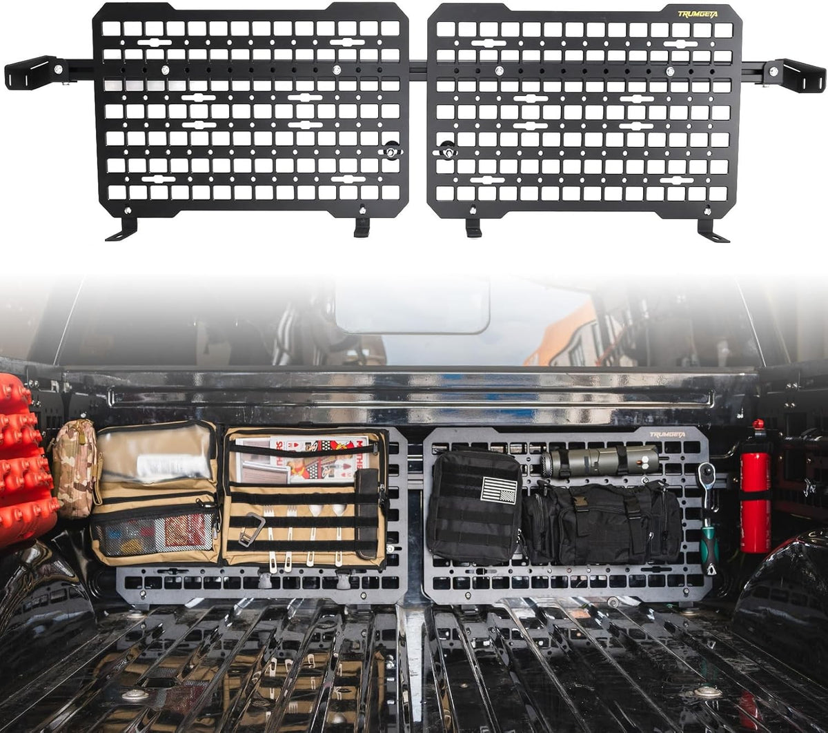 Front & Side Bed MOLLE Panel for Jeep Gladiator/ Ford Maverick/ Chevy Silverado