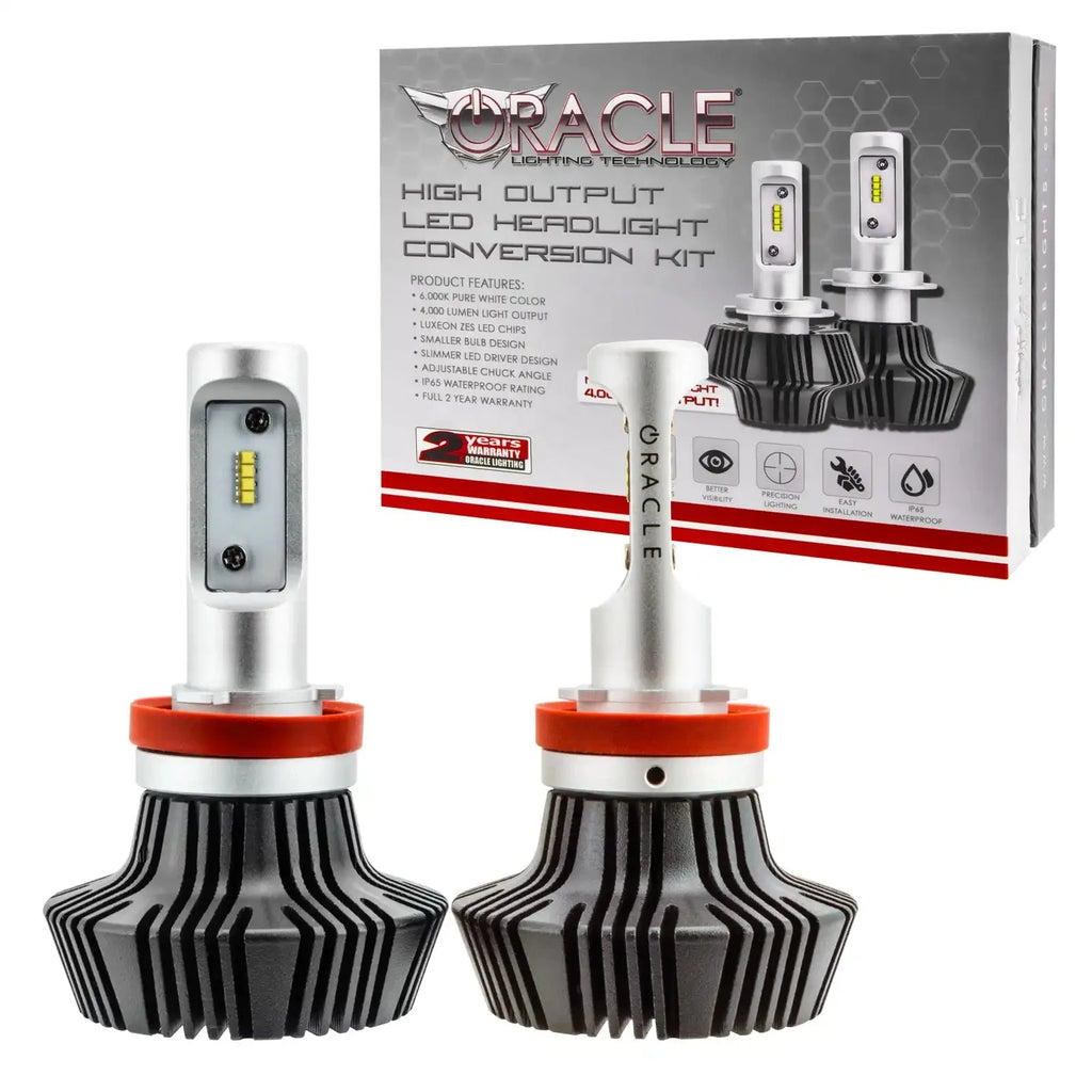 2016-2023 Toyota Tacoma H11 - 4,000+ Lumen LED Light Bulb Conversion Kit (Low Beam)