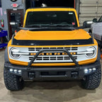 2021-2026 Ford Bronco Triple LED Fog Light Kit - Steel Modular Bumper | 90W