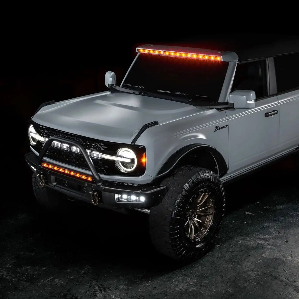 Ford Bronco Integrated Roof LED Light Bar | ORACLE 18,000 Lumens 240W