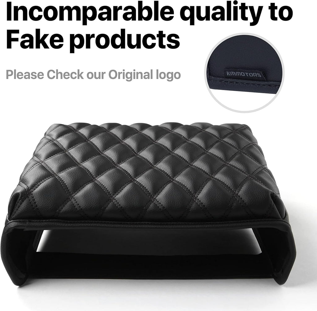 F150 Center Console Cover, Thick Armrest Cushion, Interior Accessories,  (2015~2020)