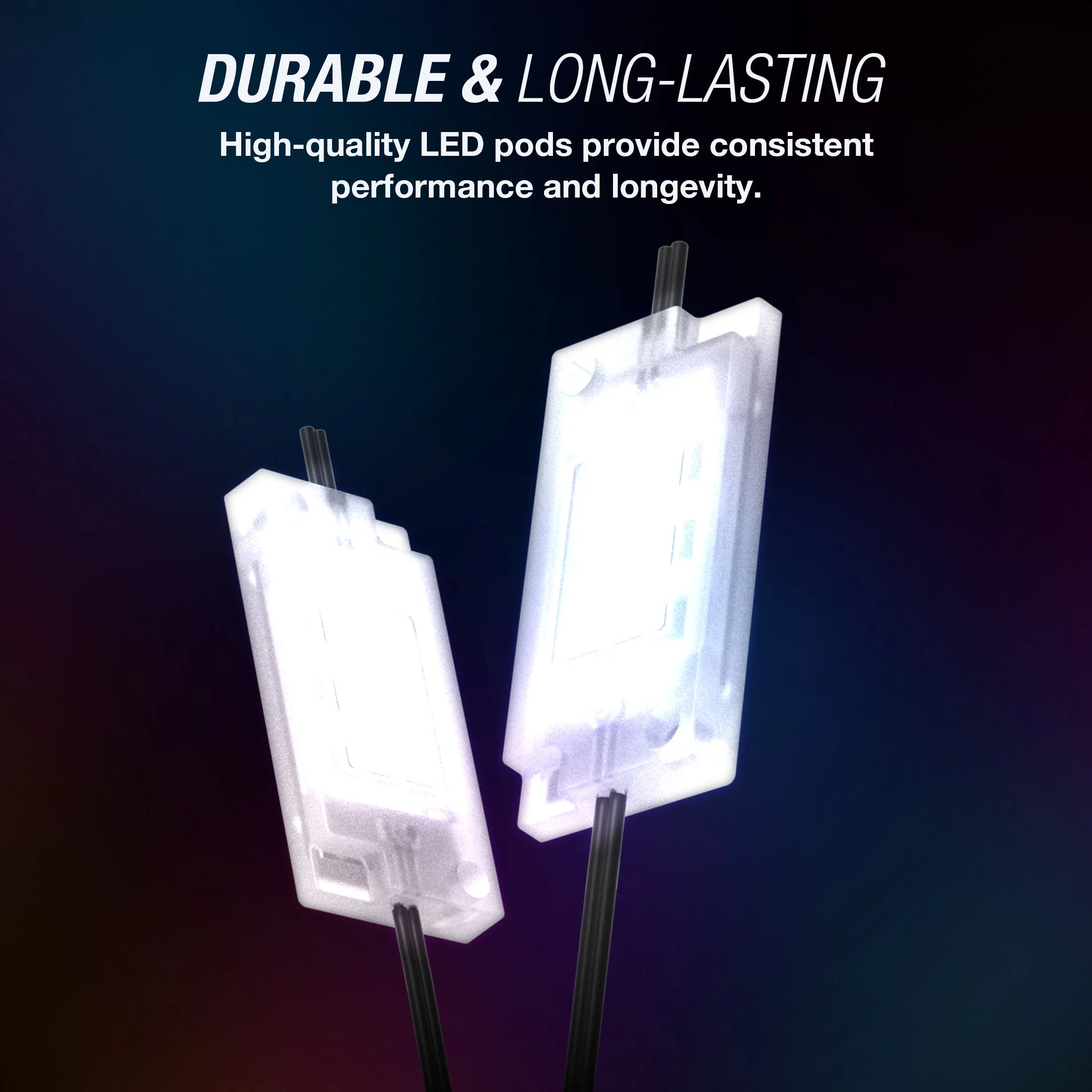 - Truck Bed LED Lighting Kit - Bright White, IP65, 3M Adhesive, 8 Lights