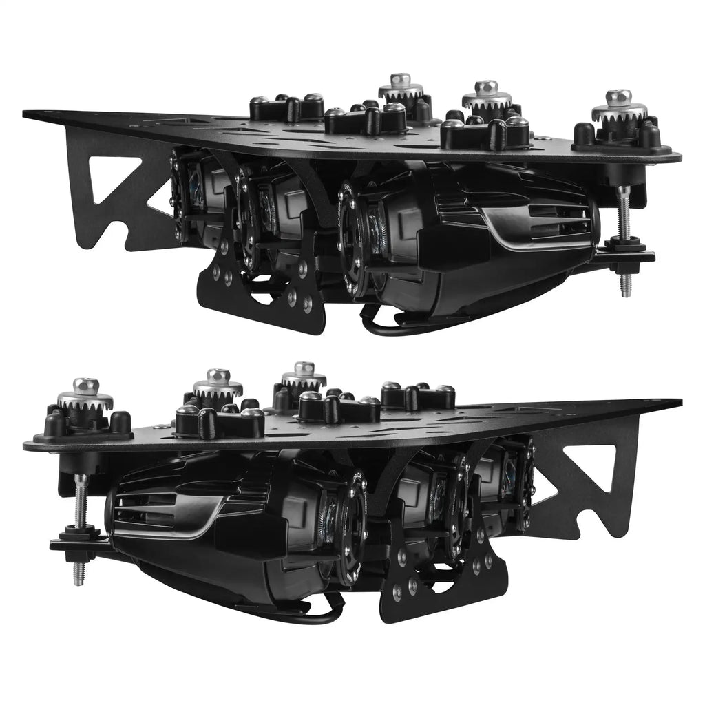 ORACLE Lighting 2021-2026 Ford Bronco Off Road LASER Auxiliary Lights + LED Fog Light Kit for Steel Bumper