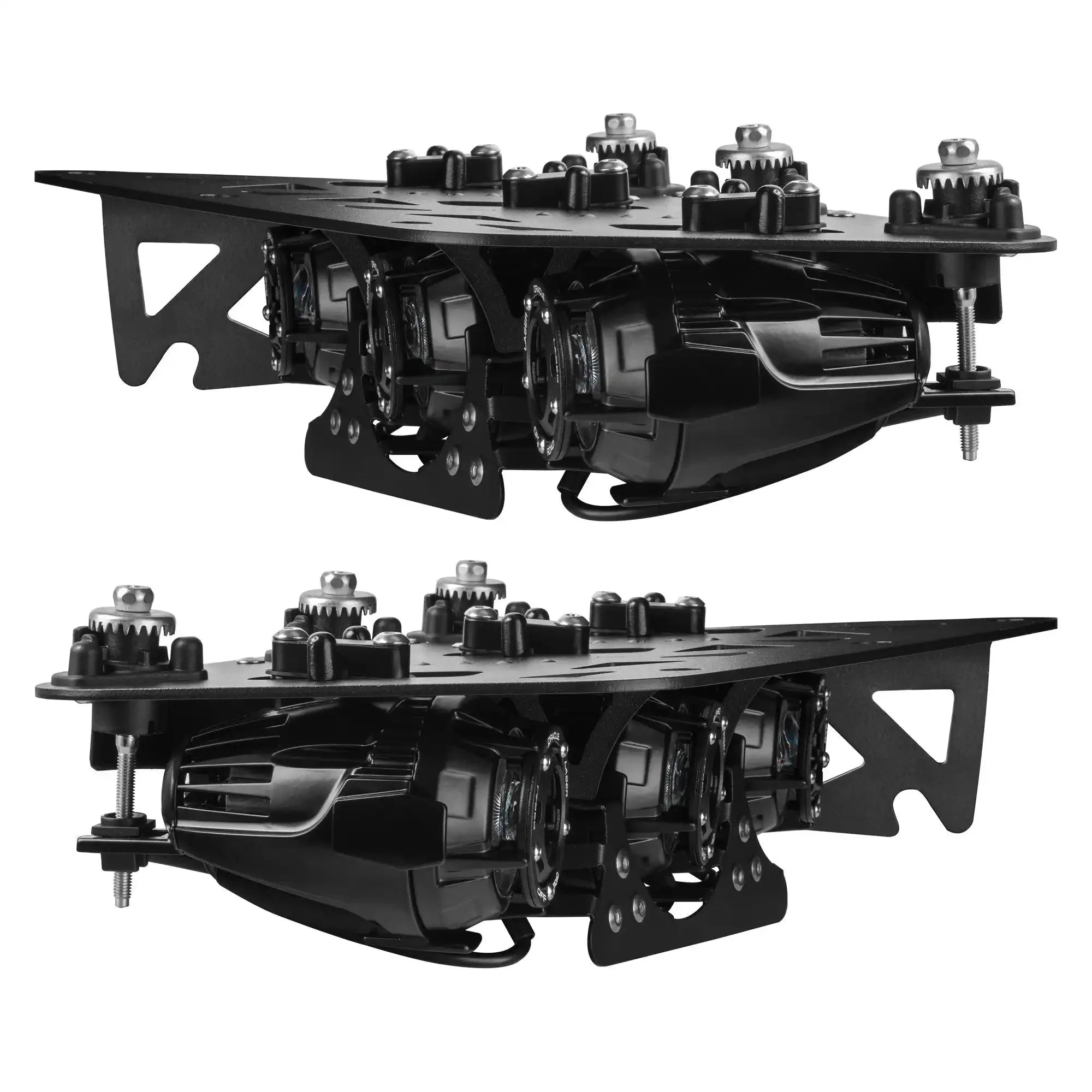 ORACLE Lighting 2021-2026 Ford Bronco Off Road LASER Auxiliary Lights + LED Fog Light Kit for Steel Bumper
