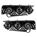 ORACLE Lighting 2021-2026 Ford Bronco Off Road LASER Auxiliary Lights + LED Fog Light Kit for Steel Bumper