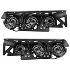 ORACLE Lighting 2021-2026 Ford Bronco Off Road LASER Auxiliary Lights + LED Fog Light Kit for Steel Bumper