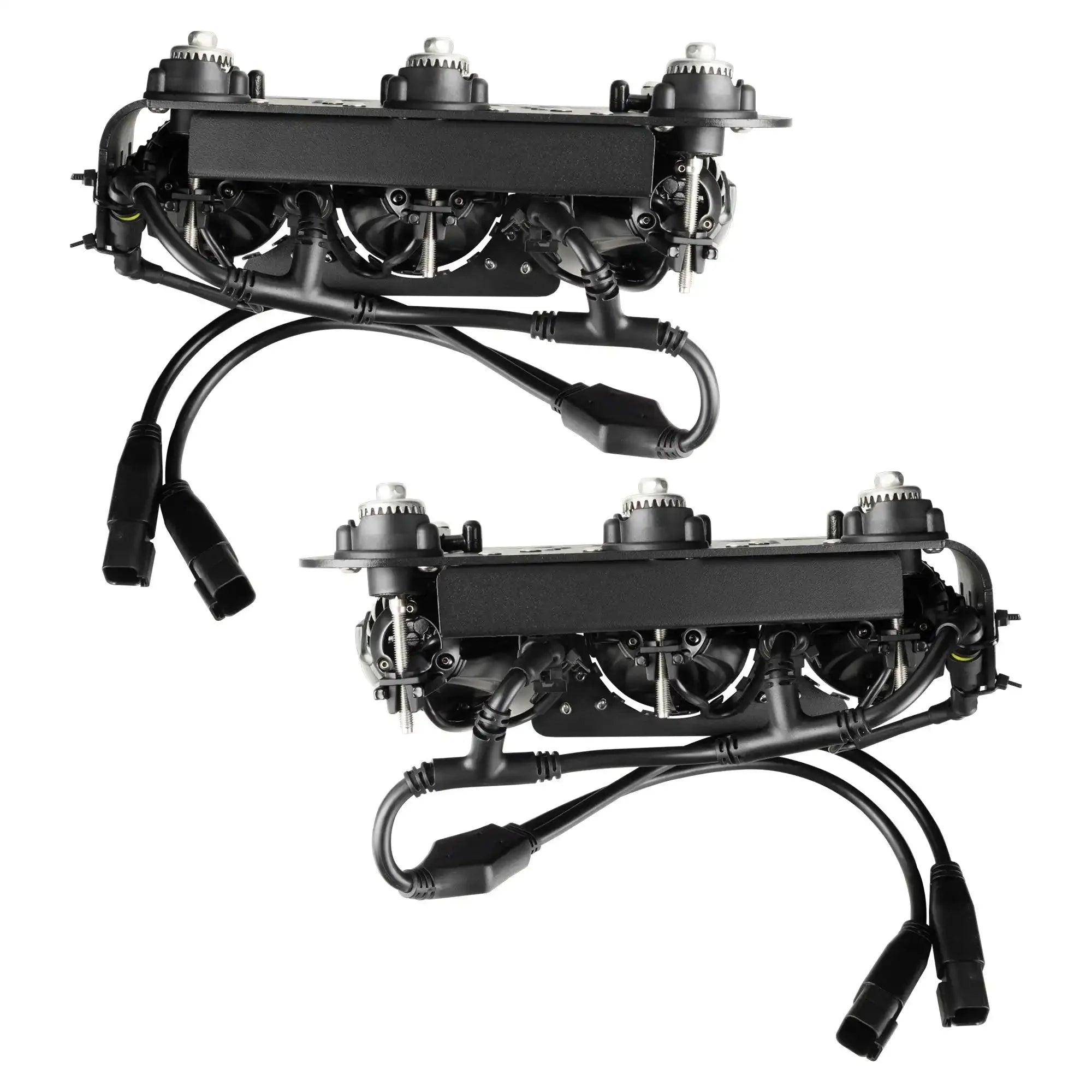 ORACLE Lighting 2021-2026 Ford Bronco Off Road LASER Auxiliary Lights + LED Fog Light Kit for Steel Bumper