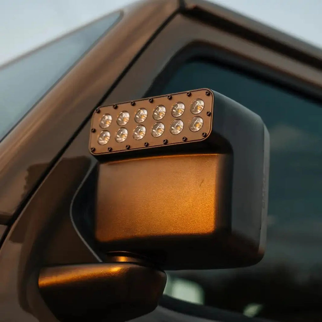 LED Off-Road Side Mirrors for Jeep Wrangler JL / Gladiator JT