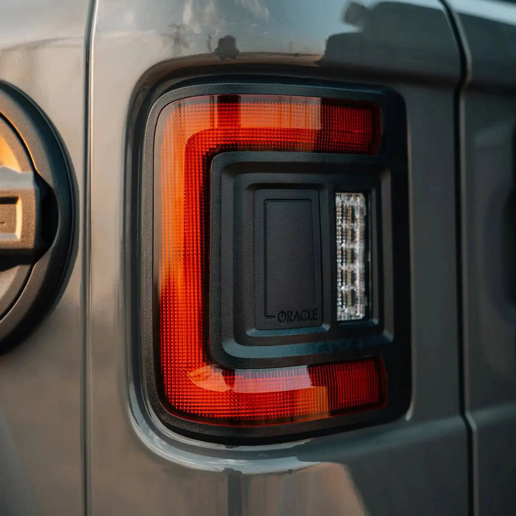 V2 | Flush Mount LED Tail Lights for Jeep Wrangler JL | Low-Profile | Plug-and-Play